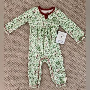 Burt's Bees Baby Berry & Leaf Romper